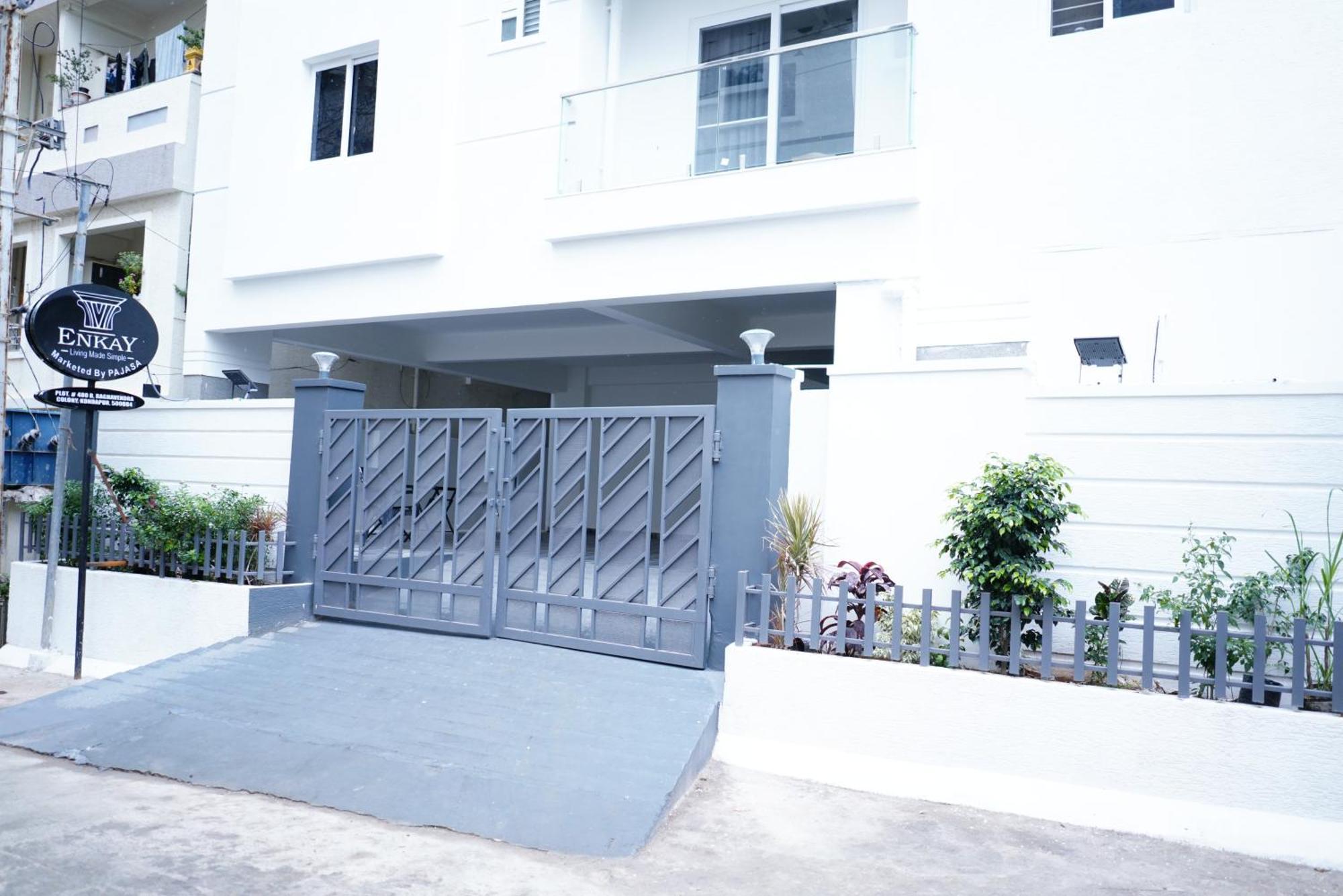 Enkay Service Apartments Kondapur  ภายนอก รูปภาพ