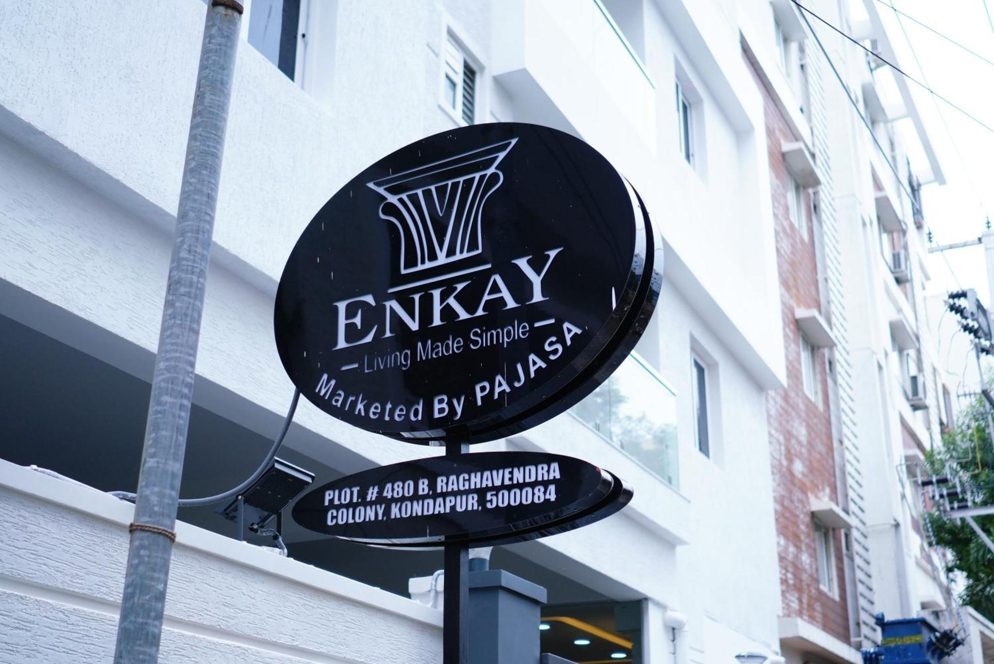Enkay Service Apartments Kondapur  ภายนอก รูปภาพ